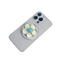 Magnetic Flower Holder for iPhone 5.8 x 5.8 cm Plastic Stand with Magnet Stylish Decorative Mobile Holder for Desk and Car 1