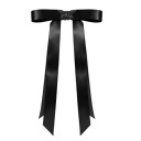 Magnetic Hair Bow 2-in-1 Polyester Ribbon Elegant Long Ribbons Hair Accessory for Women and Girls 6