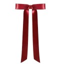 Magnetic Hair Bow 2-in-1 Polyester Ribbon Elegant Long Ribbons Hair Accessory for Women and Girls 7