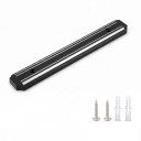 Magnetic Knife Strip 33 x 3.3 cm Narrow Wall-Mounted Holder for Knives and Tools Plastic with Magnetic Strips Black For Kitchen and Workshop 1