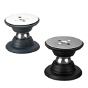 Magnetic Silicone Door Stop 53 x 46 mm Stainless Steel Shock Absorber Self-Adhesive or Screw Mount Spring Stop Door Block 7