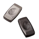 Magnetic Stress Relief Toy with Fingerprint 45.5 × 24 × 12 mm Metal Alloy Clickable and Slideable Fidget for Stress Relief 2