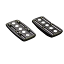Magnetic Stress Relief Toy with Fingerprint 45.5 × 24 × 12 mm Metal Alloy Clickable and Slideable Fidget for Stress Relief 3