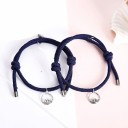Magnetic String Bracelet for Couples 2 pcs 5