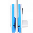 Magnetic Window Cleaner 14 x 14 cm for Double Glazing 3–8 mm Plastic Magnet with Safety Cord Cleaning Pads Clips Adhesive Tape Safe Cleaning 2