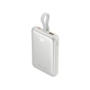 Magnetická powerbanka 10 000 mAh 22,5 W Vestavěný kabel USB-C a digitální displej Výstupy USB-A i USB-C Na cesty i k mobilu 1