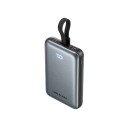 Magnetická powerbanka 10 000 mAh 22,5 W Vestavěný kabel USB-C a digitální displej Výstupy USB-A i USB-C Na cesty i k mobilu 2