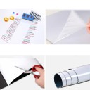 Magnetická samolepicí tabule na zeď 60 x 50 cm Bílá popisovací nástěnka na fixy a magnety Dětská kreslící plocha 2