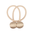 Magnetická spona na záclony s opleteným lankem 49 cm polyester a magnet dekorativní úchyt pro závěsy a záclony 7