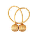 Magnetická spona na záclony s opleteným lankem 49 cm polyester a magnet dekorativní úchyt pro závěsy a záclony 6