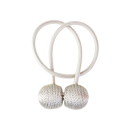 Magnetická spona na záclony s opleteným lankem 49 cm polyester a magnet dekorativní úchyt pro závěsy a záclony 9