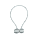 Magnetická spona na záclony s opleteným lankem 49 cm polyester a magnet dekorativní úchyt pro závěsy a záclony 12