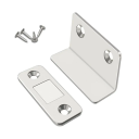 Magnetická zarážka do dveří typu L Ultra tenká západka 41 x 25 x 17 mm Silný magnet Zavírání skříněk Zarážka nábytkových dvířek 9