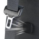 Magnetické klipy na bezpečnostní pás do auta nastavitelné přísavné 4 × 4 cm semišový povrch stabilizátor držák autopásu 2