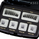 Magnetické umelé riasy 15 x 29 mm Luxusná sada 3D prirodzený vzhľad Opakovane použiteľné magnetické riasy pre jednoduchú aplikáciu 2