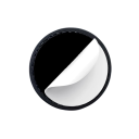 Magnetický držák na bezpečnostní pás do auta protiskluzový cca 4 cm PU kůže pevná spona stabilizátor autopásu interiér vozu 5