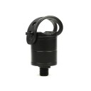 Magnetický držák na rybářský prut s rychloupínacím mechanismem Hirisi 6,3 × 4,2 cm pevné uchycení černý pro rybářské stojany 1