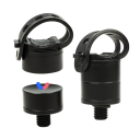 Magnetický držák na rybářský prut s rychloupínacím mechanismem Hirisi 6,3 × 4,2 cm pevné uchycení černý pro rybářské stojany 5