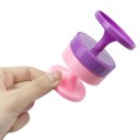 Magnetický držák na šroubky 5,5x4,3 cm Praktický magnet pro drobné kovové předměty do dílny garáže i domácnosti kulatý 4