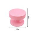 Magnetický držák na šroubky 5,5x4,3 cm Praktický magnet pro drobné kovové předměty do dílny garáže i domácnosti kulatý 6