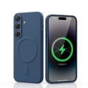 Magnetický kryt na mobil Samsung Galaxy S25 FE Pro magnetické nabíjení TPU pouzdro s magnetickým kroužkem Zadní obal na telefon na každý den 12