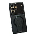 Magnetický kryt na Samsung Galaxy A06 4G Odolný Výklopný stojanček Odklápacia krytka fotoaparátu Podpora bezdrôtového nabíjania Obal na mobil 9