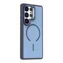 Magnetický kryt na Samsung Galaxy A35 Odolný Výklopný stojan z rámečka fotoaparátu Podpora bezdrôtového nabíjania Obal na mobil 7