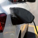 Magnetický kryt nabíječky pro elektromobily Odolný proti povětrnosti UV a sněhu Tepelně izolační 45 x 42 x 32 cm Černý Na nabíjecí port 3