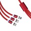 Magnetický USB kabel 3v1 3