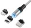 Magnetický USB nabíjací kábel K446 3