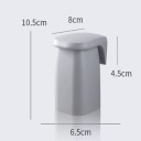 Μαγνητικός τοίχου κάτοχος για ποτήρι 10,5 x 6,5 x 8 εκ. ABS κάτοχος ποτηριού μπάνιου Αναστρέψιμη ξήρανση Υγειονομικός οργανωτής 2