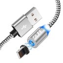 Magnetikus töltő USB kábel K461 10