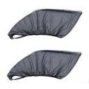 Magnetische autozonneschermen 2 stuks 80x55 cm Dubbelzijdige voorruithoes UV-bescherming DIY auto-accessoires zonnescherm 1