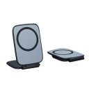 Magnetische houder voor mobiele telefoon in de auto Compatibel met MagSafe Extra dun 3,5 mm Opvouwbaar 270 graden Grijszwart Voor het dashboard 1