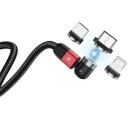 Magnetische USB-oplaadkabel met verstelbare connector K503 3