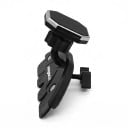 Magnetischer Handyhalter für das Auto für den CD-Slot Universell Magnetischer Kopf 42 mm Drehbar um 360° Metallplatten Schwarz Navigation 4