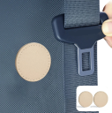 Magnetischer Sicherheitsgurt-Halter für das Auto rutschfest ca. 4 cm PU-Leder feste Schnalle Stabilisierung des Sicherheitsgurts Innenraum des Fahrzeugs 2