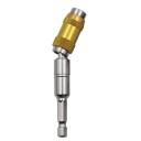 Magnetisk 1/4&quot; bitholder med justerbar retning. 10