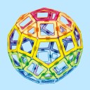 Magnetisk byggsats 62 st 1