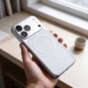 Magnetisk cover til iPhone 17 Pro kompatibel med MagSafe Mat nano glas Trådløs opladning Præcist justering Beskyttelse af bagsiden 8