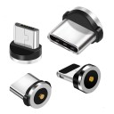 Magnetisk stik Micro USB / USB-C / Lightning 5 stk. 2
