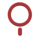 Magnetisk telefonhållare med universell klistermärke 5,9 cm Magnetisk ring för iPhone och Android Stabilt fäste och bekväm användning 7