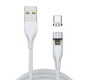Magnetisk USB-kabel med roterende stik K660 2