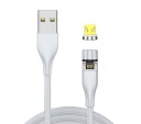 Magnetisk USB-kabel med roterende stik K660 1