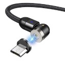 Magnetisk USB-opladerkabel med stik 1