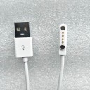 Magnetisk USB-opladerkabel til Smart Watch 4-benet 60 cm 3