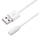 Magnetisk USB-opladerkabel til Smart Watch 4-benet 1