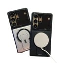 Magnetiskt skydd för Samsung Galaxy A57 Hållbart Fällbart stativ Fällbar linslock Stöd för trådlös laddning Mobilskal 5