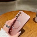 Magnetiskt skydd för Samsung Galaxy S25 Ultra med magnetisk ring Kameraskydd TPU-skal 7