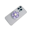 Magnettinen kukkamuotoinen pidike iPhone 5,8 x 5,8 cm Muovinen teline magneetilla Tyylikäs koristepidike puhelimelle pöydälle 9